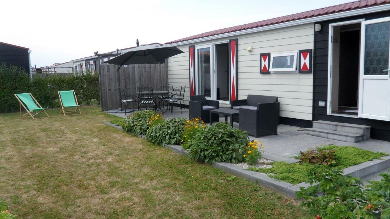 Kindvriendelijk Chalet Voor 6 Personen Se05 Serooskerke  Exterior foto